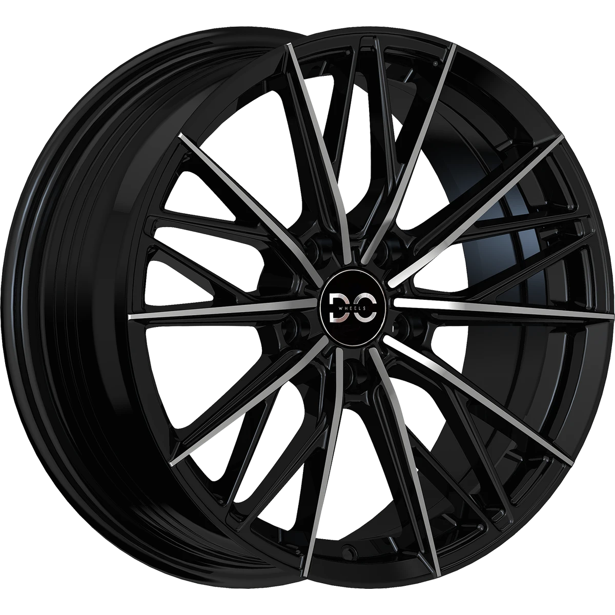 DC08 Black Machined Face