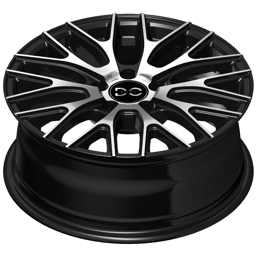DC1325 Black Polished Face