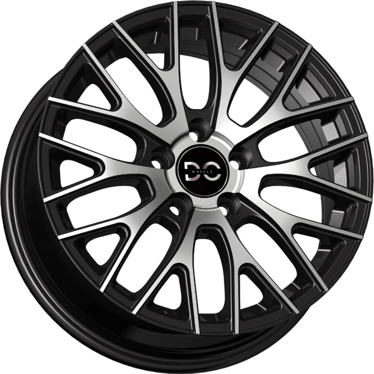 DC1325 Black Machined Face