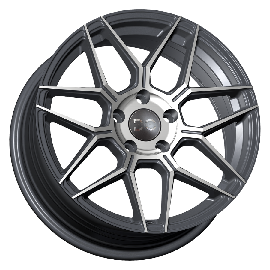 DC1 Gun Metal Polished Face