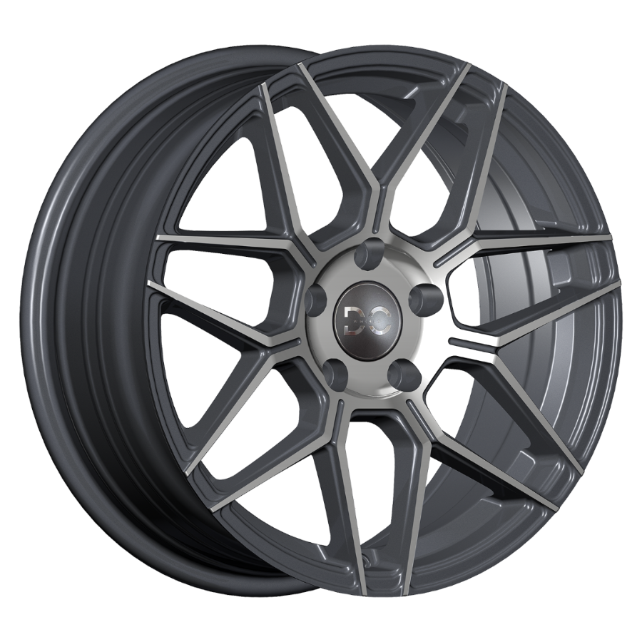 DC1 Gun Metal Polished Face